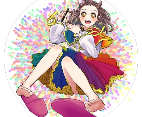 アイコンイラスト描きます 【3件限定！お試し価格】SNS等のアイコンにどうですか？ イメージ2