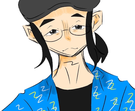 シンプルな似顔絵を描きます シンプルで使いやすい似顔絵を描きます。 イメージ2