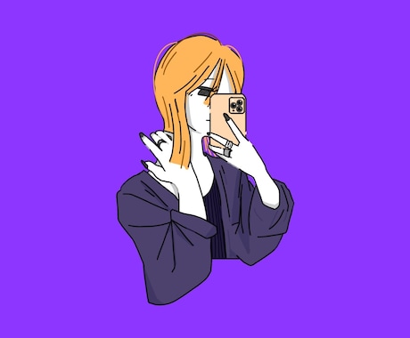 シンプルなイラストを作成します スマホカレンダーや壁紙にどうぞ！ イメージ2