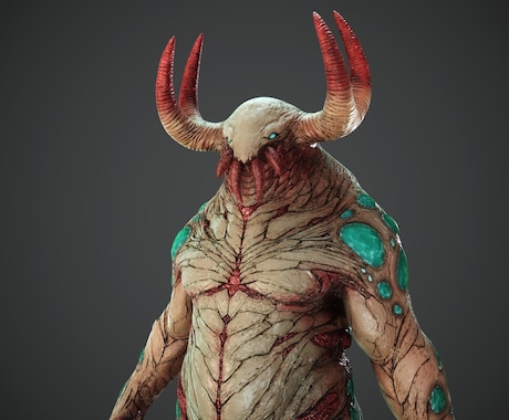 3DCGキャラクターモデリングを行います 理想の3Dモデルを制作します！どんなリクエストも歓迎 イメージ2