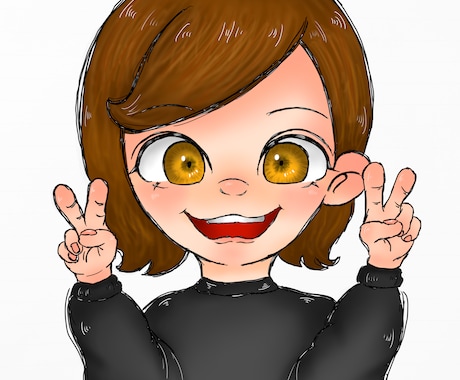 似顔絵、イラストを描きます イメージ1
