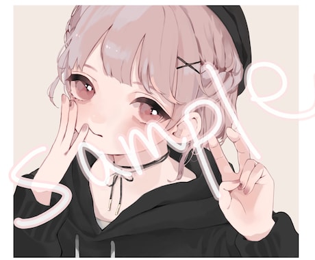 アイコンイラスト等描きます かわいい・童顔・中性的なイラストが得意です。 イメージ2