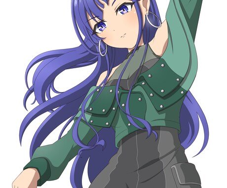 女の子キャラのアイコン、ヘッダー承ります アニメ調のイラスト、アニメキャラのアイコンやヘッダー等 イメージ2