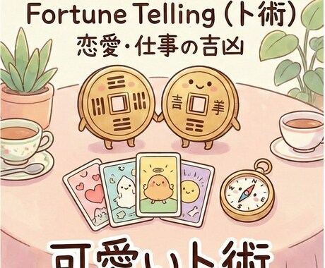 断易と六壬で恋や仕事の吉凶と決断をハッキリ鑑定ます 曖昧さなし！相手の気持ちや近未来を東洋占術で導く イメージ1