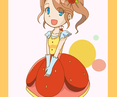 アイコンやイラストを作成します アニメ塗りの優しいタッチのイラスト作成いたします イメージ2