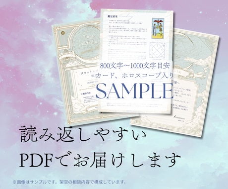 今の迷いにタロット×プラシュナではっきり答えます 理由までしっかり鑑定 | PDFで納品 | 24時間以内 イメージ2