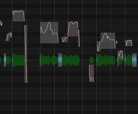 ボーカルのピッチとタイミング補正、ノイズ除去します 100件以上の実績あり！　自然に聴きやすく修正いたします イメージ1