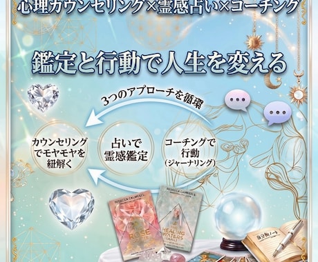 霊感占いコーチングで占いジプシー脱却させます イメージ1