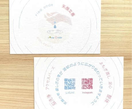 自分の分身と言えるような名刺をデザインします 【商用・権利譲渡込み】自信を持って配れる名刺を イメージ2