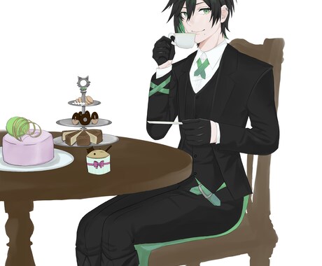 サムネイル夢絵誕生日イラスト等のイラストを描きます 全身イラストやロゴ構図や装飾など全ての要望を叶えてみせます。 イメージ2