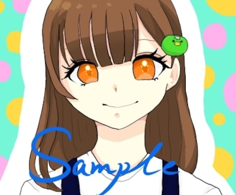 可愛い系のアイコン描きます ニーズに沿える細かなやり取りを イメージ1