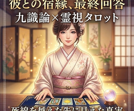 お相手の本音完全暴露｜未来が開く後押しをします 心の一番奥底から、止まっていた運命を動かす一生モノの鑑定書 イメージ1