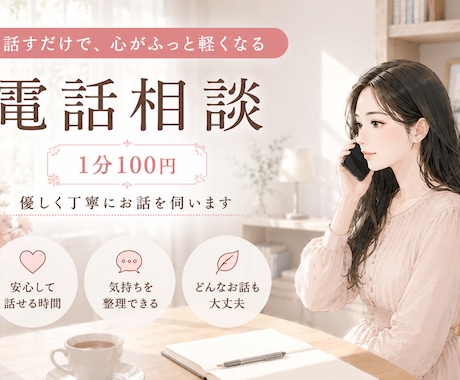 HSP・INFJな私があなたらしさを守ります 感情整理／モヤモヤ吐き出し／考えの言語化 イメージ1