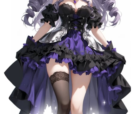 先着限定価格◆可愛いカッコいい立ち絵描きます vtubarに使える立ち絵を可愛くかっこよくお好みに！ イメージ2