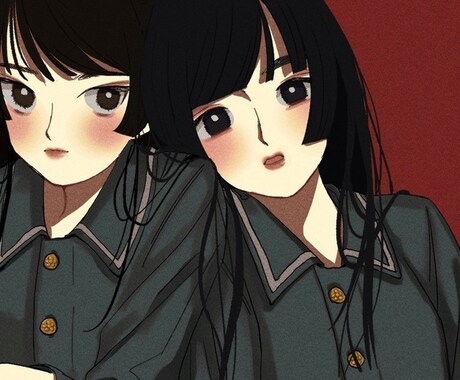 SNSアイコン 1枚絵 似顔絵など承ります 塗り方描き方多数、ご希望に添った絵柄でイラストを作成します！ イメージ2