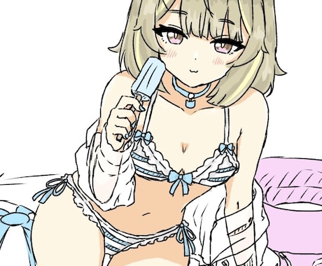 VTuber・配信者のイラスト制作します 商用利用OK！SNSアイコン・サムネに使えるイラスト描きます イメージ2