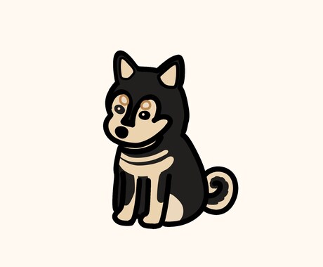 500円で動物・ペットのアイコン描きます シンプル×個性｜「うちの子だ。」となるイラスト作成 イメージ2