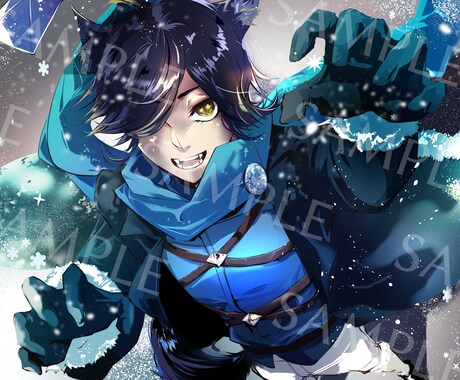 イラスト制作 ― 物語の一瞬をお仕立ていたします MVイラスト、表紙や挿絵、キービジュアル等世界観を伝えます！ イメージ2