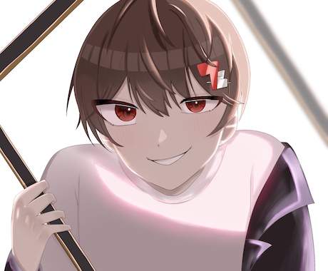 Vtuberさん等のために一枚絵を可愛く描きます Vtuberさん向けです！希望通りに描けるようがんばります！ イメージ2