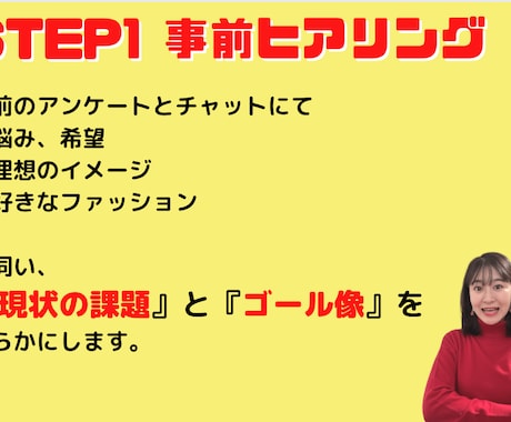 顔タイプで似合う×なりたいファッションを導きます 元編集者があなたに特化した「トリセツ本」を作成‼30P超え‼ イメージ2