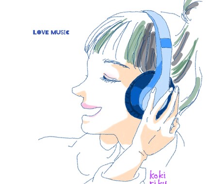 商用OK!優しいタッチでさし絵やアイコン描きます パンフレットやブログなど色鉛筆のゆるふわ女子を作成します イメージ1
