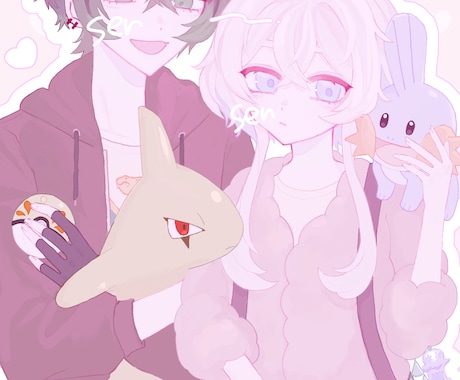 最高の1枚になるイラストを描きます 気に入っていただけるよう、全力で制作します。 イメージ2