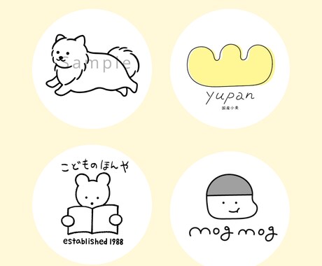 温かい人柄が伝わる手描きロゴ作成します ペット関連の会社様やサロンのお客様にもご好評です！ イメージ2