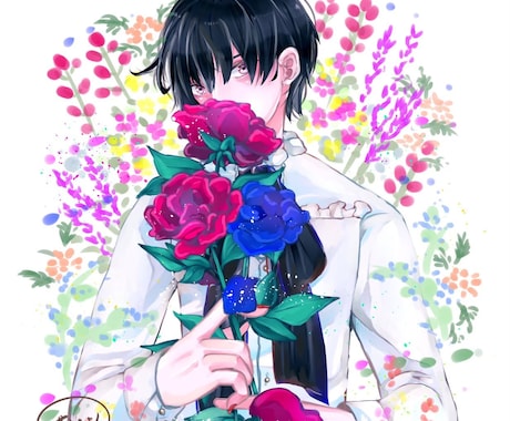 オリジナルイラスト制作します アイコン〜1枚絵までなんでもどうぞ！ イメージ1