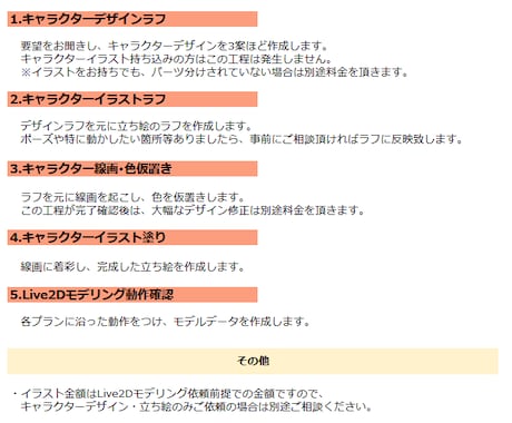Live2Dモデル作成します Live2Dモデルの作成をします イメージ2