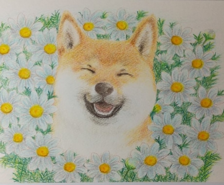 主に、動物とお花のイラストを色鉛筆で描いています ご自身用・贈り物などにどうぞ♪ふんわりしたタッチで描きます。 イメージ2