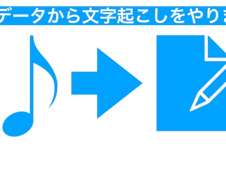 音声データから文字起こしをやります 安くてスピーディーに文字起こしを致します。 イメージ1