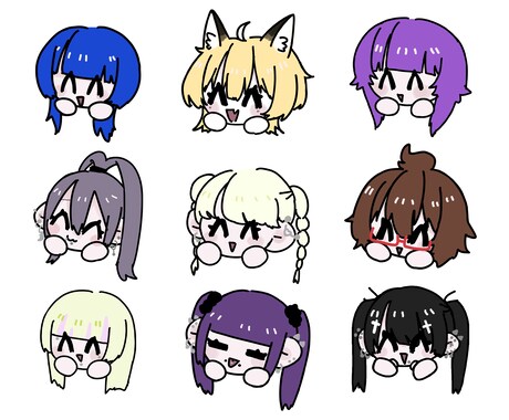 商用利用可能なデフォルメイラスト制作します かわいいミニキャラを描きます！ イメージ2