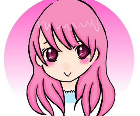SNS用アイコンお描きします 似顔絵OK！イメージに合わせてお作りします♫ イメージ1