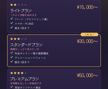ご要望に寄り添ったホームページを制作します 丁寧なヒアリングで“あなたらしさ”を形に。修正も安心 イメージ2
