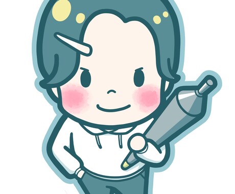ポップな似顔絵つくります Tシャツなどのグッズにプリントしてプレゼントにも！※販売不可 イメージ2