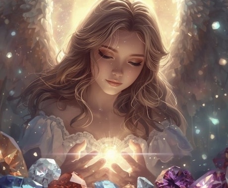 運気UPする守護石鑑定＋今必要なメッセージ伝えます 開運パワーストーン3つ天使選定໒꒱使い方・石からアドバイス付 イメージ1