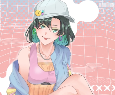 商用OK！柔らかな色彩と繊細な線のイラスト描きます SNS、サムネ、メンシプ特典、グッズ用など幅広くお受けします イメージ2