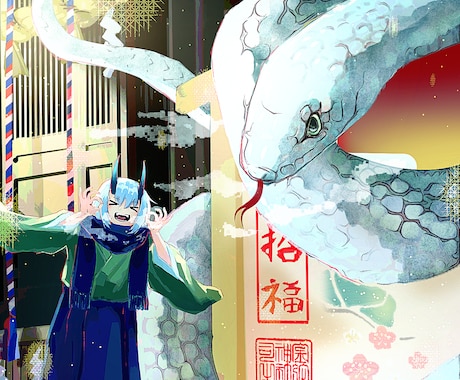 TRPGに！ご希望のイラストをお描きします 重厚感のある、世界観重視のイラストを作成いたします！ イメージ2