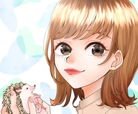 映える似顔絵アイコン描きます 写真を元にあなただけのアニメ風アイコン！ イメージ2