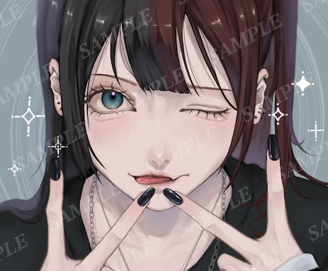 観てもらえるイラスト⟡.·お描きします 細部まで妥協しない、厚塗りで魅せる唯一無二の作品⟡.·*. イメージ1