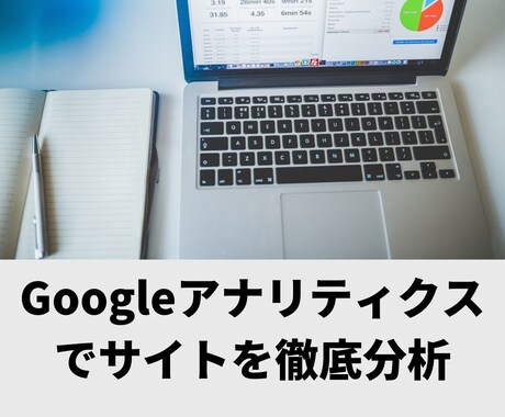 Googleアナリティクスでサイトを徹底分析します SALE中！専門家としてウェブサービスの分析を実施 イメージ1