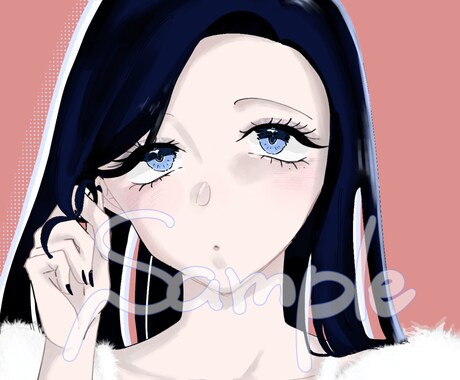 SNS用アイコン作成いたします 希望に寄り添い全力で行います、可愛い女の子ならお任せ下さい！ イメージ2