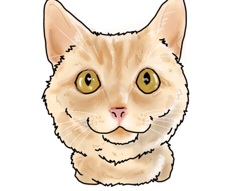 猫のイラスト描きます 猫ちゃんを2頭身にデフォルメして可愛く描いています イメージ2