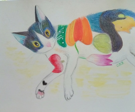 世界にひとつだけのあなたのための絵を描きます 絵を毎日見ることで心に光をお届けします。 イメージ1