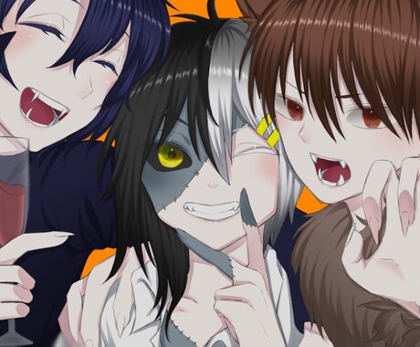 歌みたやプレマ、YouTube用一枚絵お描きします 本気で動画活動を目指すあなたに！ イメージ2