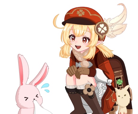 1枚絵、立ち絵、サムネイラストを描きます イメージ1