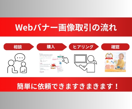 高品質！効果抜群！バナーデザイン作成します 効果的なバナーで集客につながるお手伝いをさせてください！ イメージ1