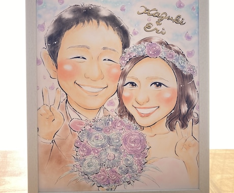 A３サイズ★ウェルカムボードも承わります ★結婚式ウェルカムボードやサンクスボードなど人生の特別な１枚 イメージ1