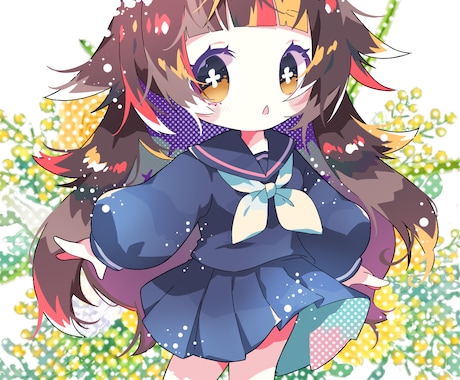 デフォルメキャラクターかきます ちびキャラ デフォルメキャラをお探しの方! イメージ1
