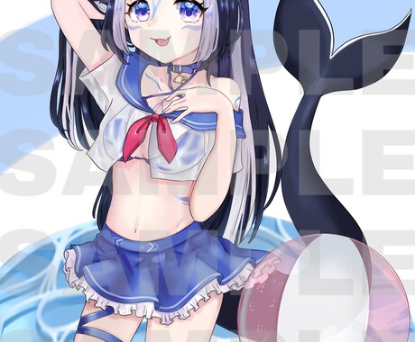 ゲーム内アバターや活動用のイラストを作成致します 【安価】キャラクターイラストで個性を出せる！ イメージ2